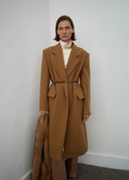 Wool Coat With Lapels