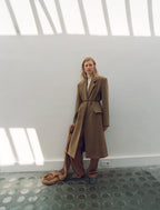 Wool Coat With Lapels