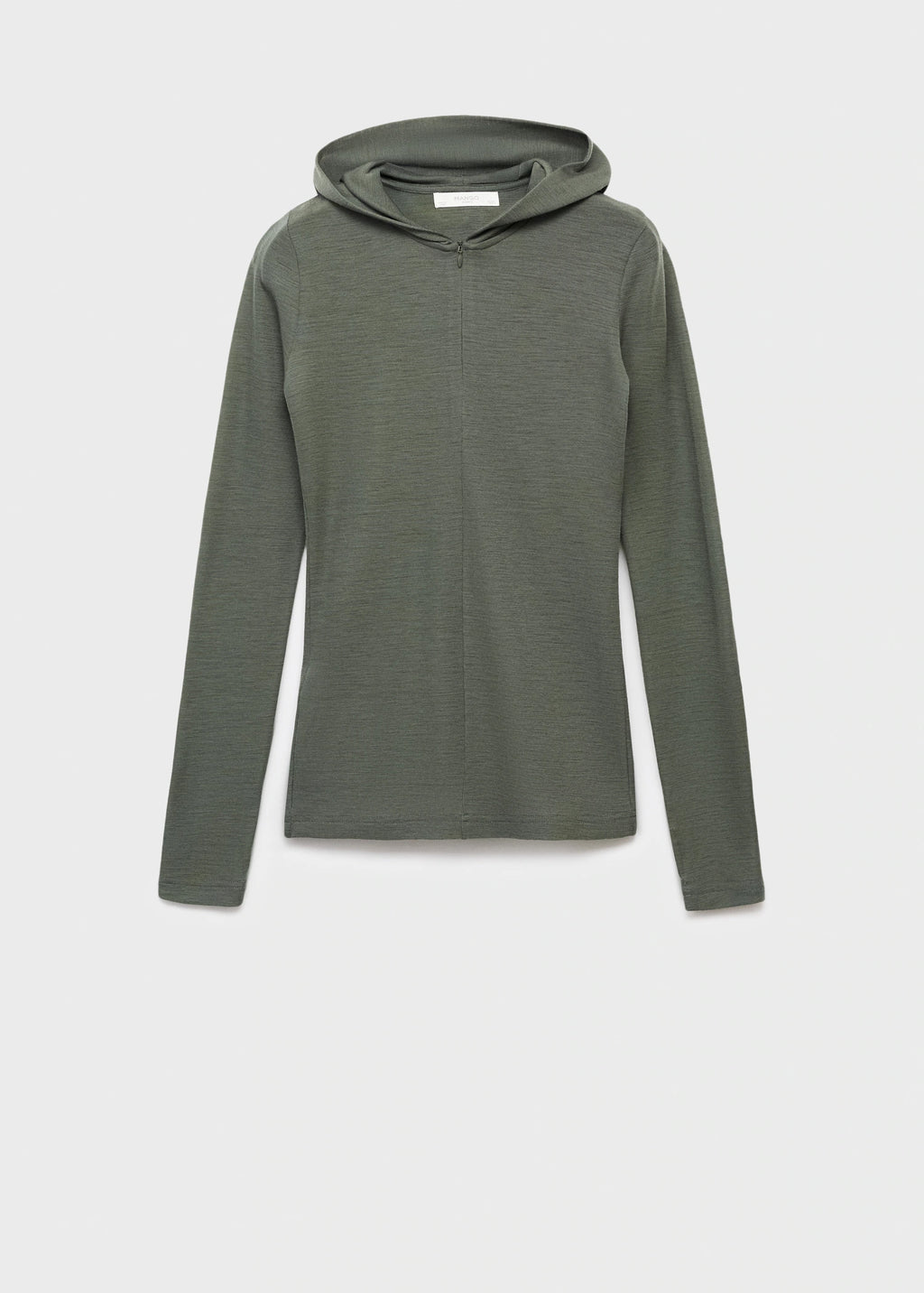 Wool Hooded T Shirt