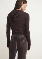 Wool Hooded T Shirt