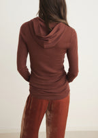 Wool Hooded T Shirt