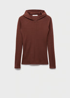 Wool Hooded T Shirt