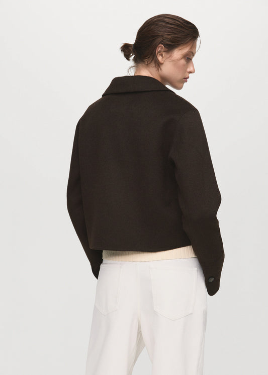 Wool Jacket With Buttons