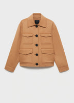 Wool Jacket With Pockets