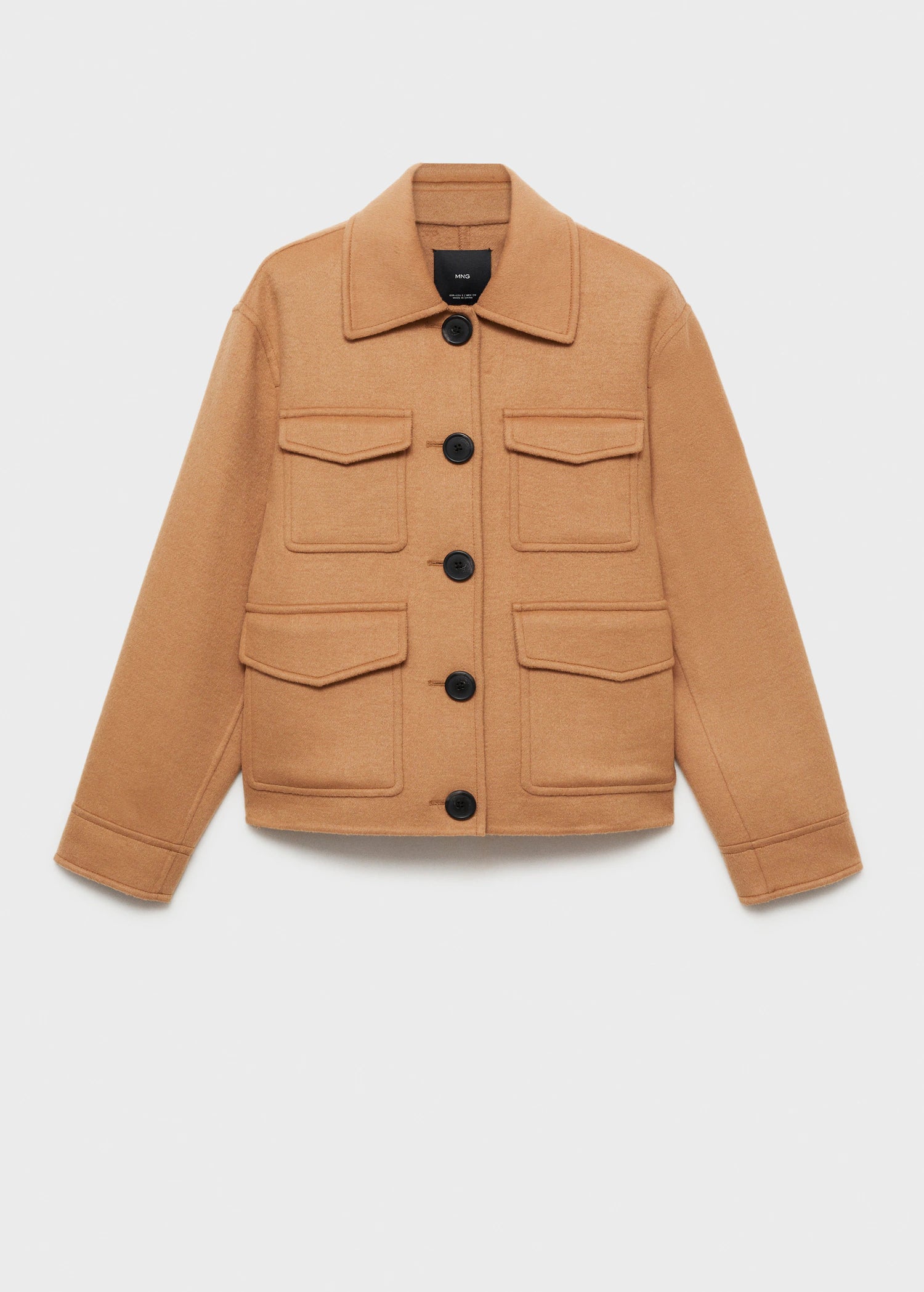 Wool Jacket With Pockets