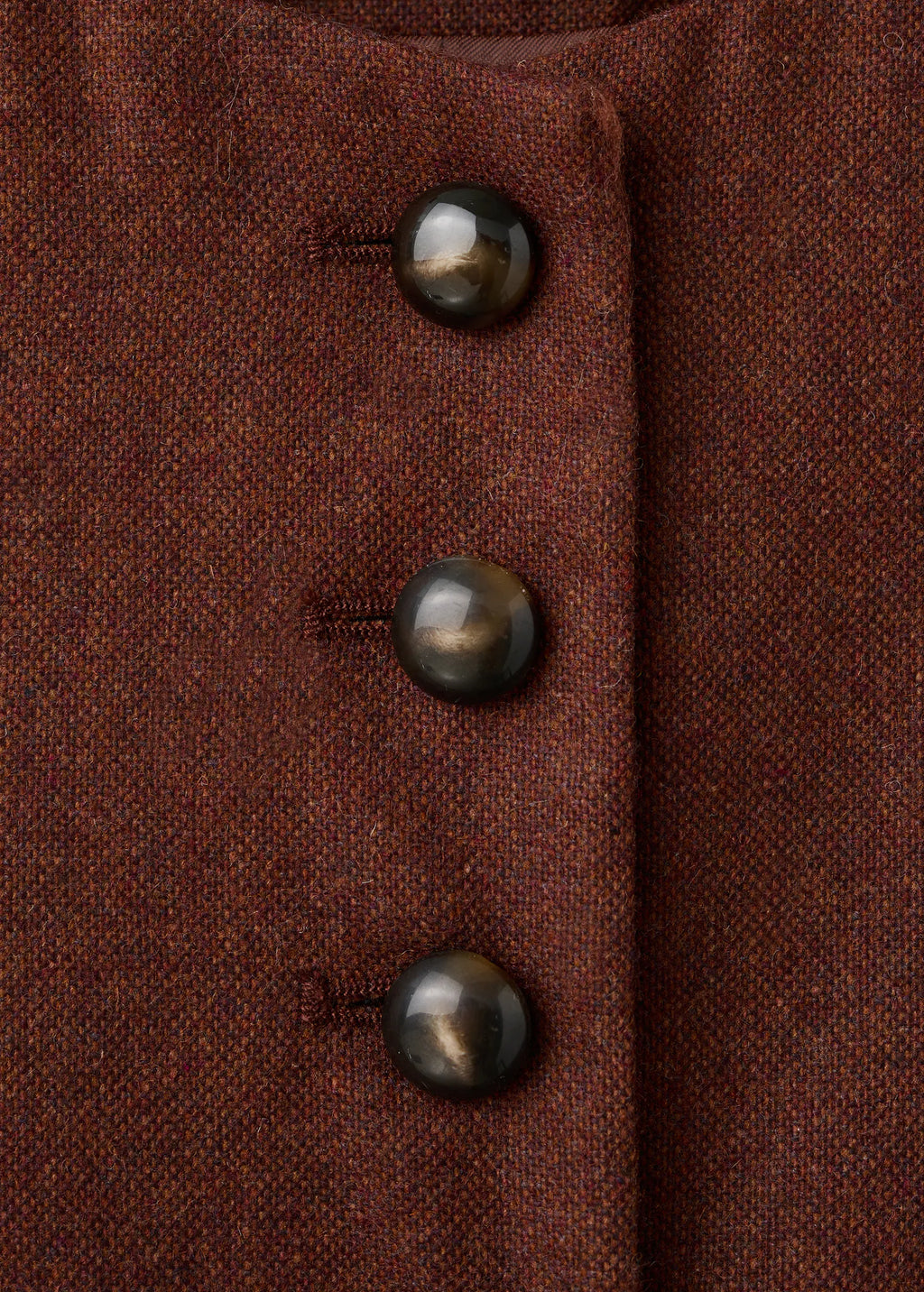 Wool Blend Gilet With Buttons