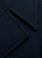 Wool Blend Jacket With Maxi Lapels