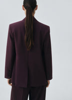 Wool Blend Suit Blazer