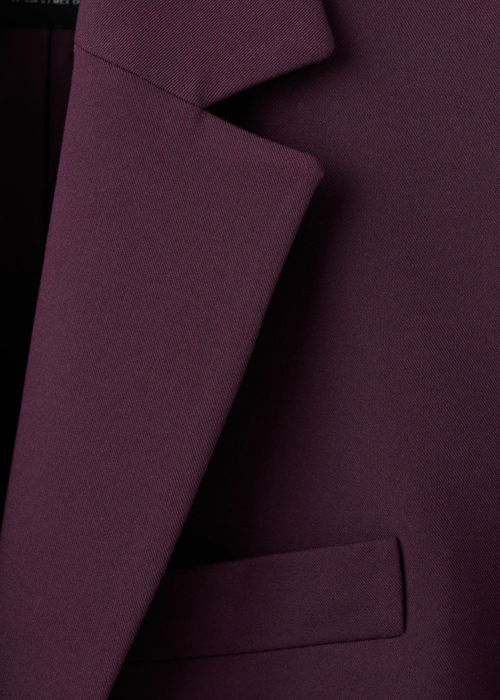 Wool Blend Suit Blazer