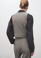 Wool Blend Suit Waistcoat