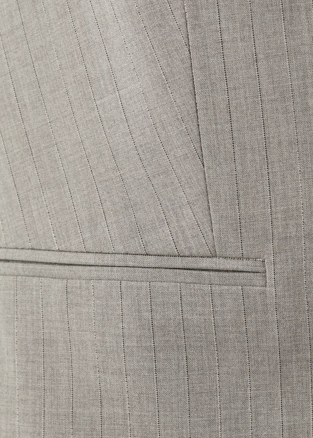 Wool Blend Suit Waistcoat