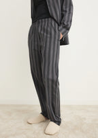 Woven Striped Pyjama Trousers
