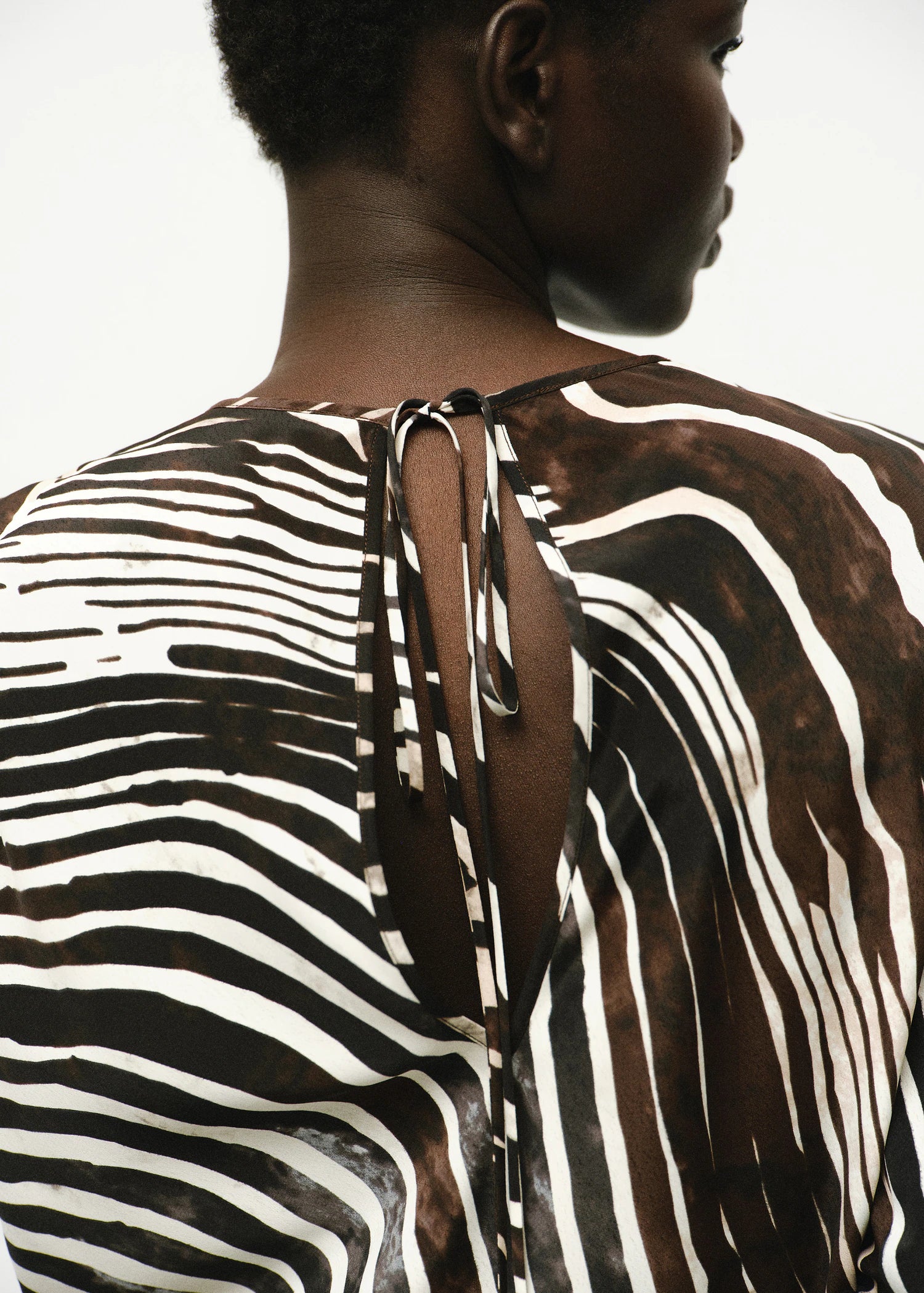Zebra Print Blouse